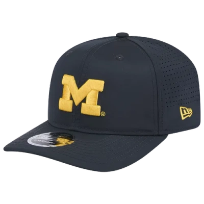 New Era Michigan Otc 970 Perform Cap In Black
