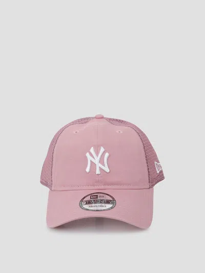 New Era Midi Logo 9twenty Trucker In Copwhi