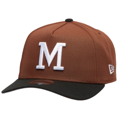 New Era Milwaukee Brewers  Brewers 9forty A-frame Cap In Brown