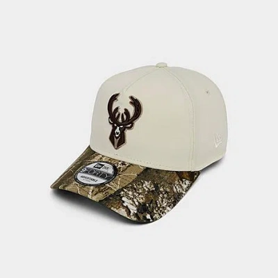 New Era Milwaukee Bucks Nba 9forty Snapback Hat In Multi
