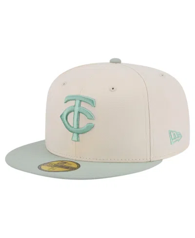 New Era Minnesota Twins 59fifty Color Pack Fitted Baseball Cap In Neutral