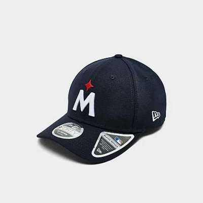 New Era Minnesota Twins Mlb 9forty M-crown Snapback Hat In Blue
