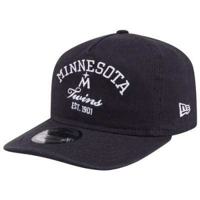 New Era Minnesota Twins  Twins 19twenty Stacked Cap In Blue