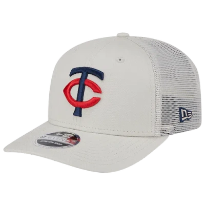New Era Minnesota Twins  Twins Perf 970 Adjustable Cap In White