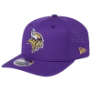 New Era Minnesota Vikings  Vikings Perf 970 Adjustable Cap In White/purple