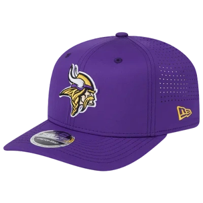 New Era Minnesota Vikings  Vikings Perf 970 Adjustable Cap In Purple
