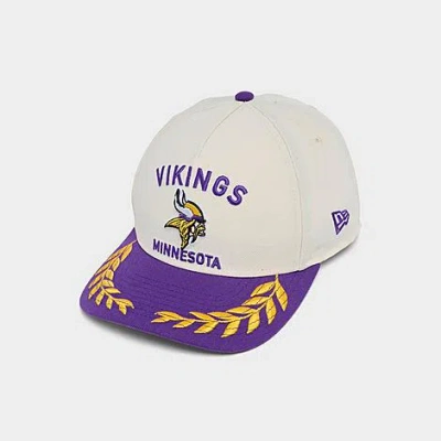 New Era Minnesota Vikings Nfl 2025 Draft 9forty M-crown A-frame Snapback Hat In Purple