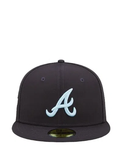 New Era Mlb Atlanta Braves Cloud Under 59fifty Fitted Cap In Blue