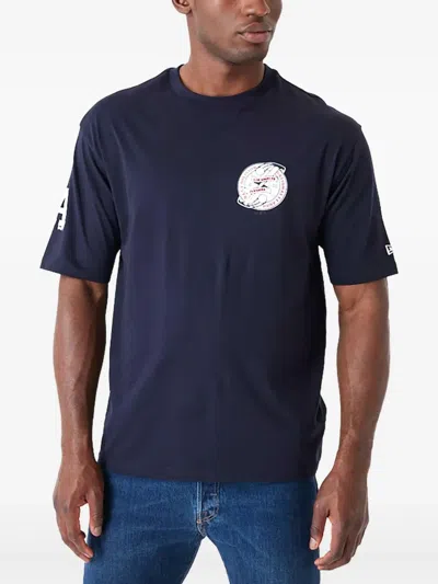 New Era Mlb Graphic Os Tee Los Angeles Dodgers T-shirt In Blue