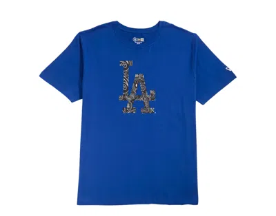 New Era Mlb La Dodgers Paisley Elements S/s Royal Blue Men's T-shirt 12852900