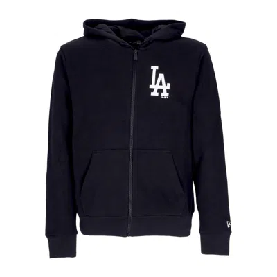 New Era Mlb League Essential Fz Losdod Men's Zip Hoodie Black/white