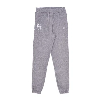 New Era Mlb League Essential Jogger Neyyan Men's Sweatpants Heather Grey/white In Multi
