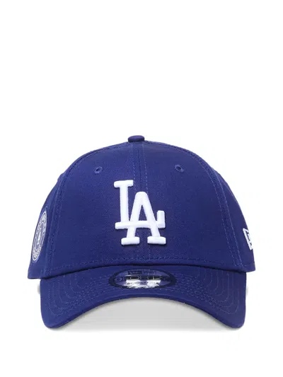 New Era Mlb Los Angeles Dodgers Side Patch Cap In Blue