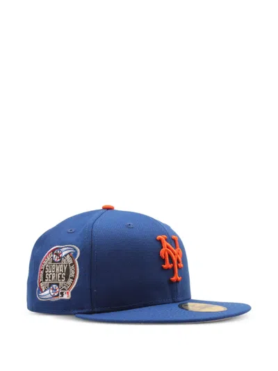 New Era Mlb Ny Mets 2000 Embroidered Baseball Cap In Blue