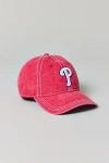 New Era Mlb Philadelphia Phillies Washed Contrast Cap In Red, Men's At Urban Outfitters