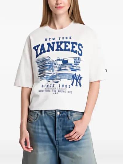 New Era Mlb Slub Stadium T-shirt In Neutral