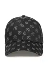New Era Monogram Cap In Black