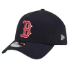 NEW ERA NEW ERA NAVY BOSTON RED SOX TEAM COLOR A-FRAME 9FORTY ADJUSTABLE HAT