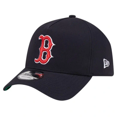 New Era Navy Boston Red Sox Team Colour A-frame 9forty Adjustable Hat