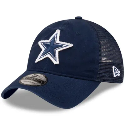 New Era Navy Dallas Cowboys Game Day 9twenty Adjustable Trucker Hat