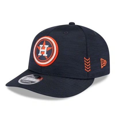 New Era Navy Houston Astros 2024 Clubhouse Low Profile 59fifty Snapback Hat In Navy/white