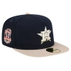 NEW ERA NEW ERA NAVY HOUSTON ASTROS CANVAS A-FRAME 59FIFTY FITTED HAT