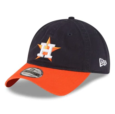 New Era Navy Houston Astros Replica Core Classic 9twenty Adjustable Hat In Blue