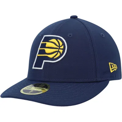 New Era Men's Navy Indiana Pacers Team Low Profile 59fifty Fitted Hat