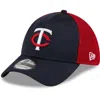 New Era Men's  Navy Minnesota Twins Team Neo 39thirty Flex Hat In Navy