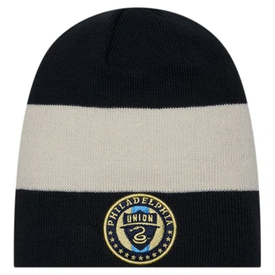 New Era Navy Philadelphia Union 2024 Kick Off Collection Knit Beanie