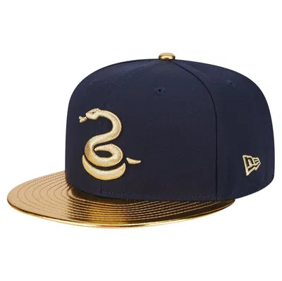 New Era Navy/gold Philadelphia Union 15th Anniversary 9fifty Snapback Hat In Blue
