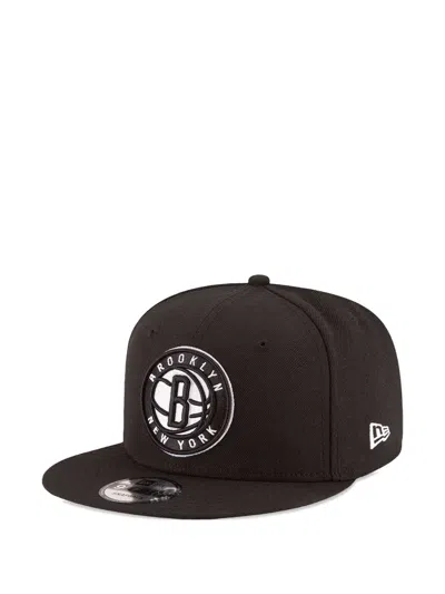 New Era Nba Brooklyn Nets Cap In Black