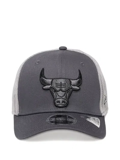 New Era Nba Chicago Bulls Cap In Gray