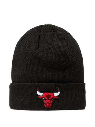 New Era Nba Chicago Bulls Essential Beanie Hat In Black
