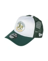 New Era Nba Man Hat Dark Green Size Onesize Polyester In Multi