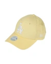 New Era Nba Woman Hat Yellow Size Onesize Cotton In Yellow