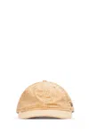 New Era Beige Tonal Striped Hat