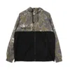 New Era Ne Outdoor Utility Aop Windbreaker Laser Print/black Men's Windbreaker In Laser Print/black