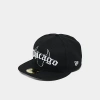 New Era New Chicago Bulls Nba 59fifty Gothic Fitted Hat In Black