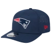 New Era New England Patriots  Patriots Perf 970 Adjustable Cap In White/navy