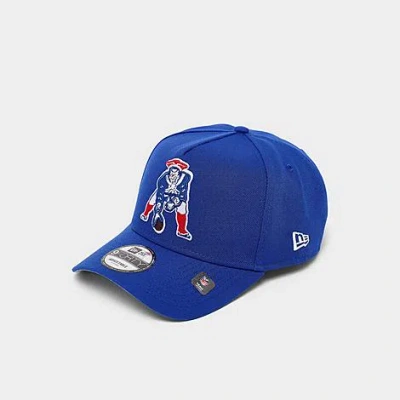 New Era New England Patriots Nfl 9forty A-frame Snapback Hat In Blue