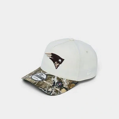 New Era New England Patriots Nfl 9forty Snapback Hat In White