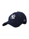 New Era Yankees Borg 9forty Cap Navy In Blue