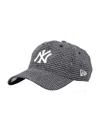 New Era Yankees Houndstooth 9twenty Cap Black In Black