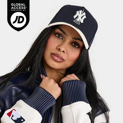 New Era New New York Yankees Mlb Empire 9forty Snapback Hat In Blue