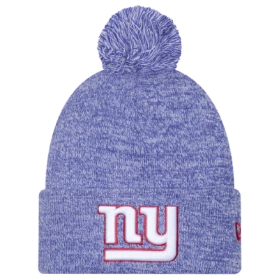 New Era New York Giants  Giants Marl Pom Knit In Blue