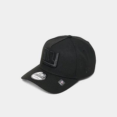 New Era New York Giants Nfl 9forty A-frame Snapback Hat In Black