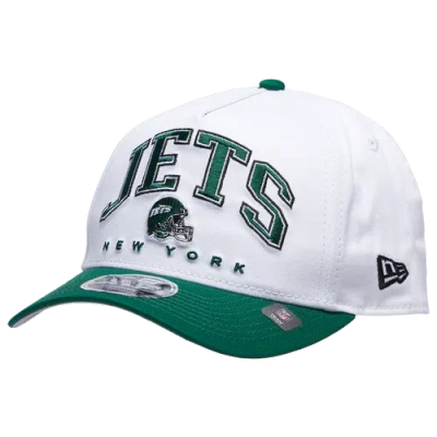 New Era New York Jets  Jets 9forty A-frame 2t Arch Cap In White