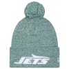 New Era New York Jets  Jets Marl Pom Knit In Green
