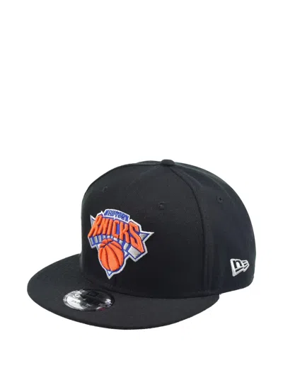 New Era New York Knicks 9fifty Baseball Cap In Black